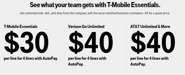 business wireless pricing t mobile